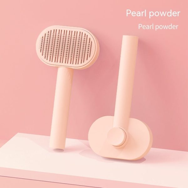 Cat Hair Floating Comb Brush - Professional Pet Grooming Tool for Dogs, Hair Removal & Massage, Durable Plastic - Image 2