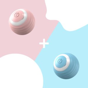 Automatic Moving Bouncing Rolling Cat Ball, Smart Cat Toy Ball Self-Moving Kitten Toy For Indoor Cat Kitten