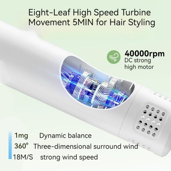 Low Noise Pet Hair Dryer with Slicker Brush, 2 in1 Steam Brush for Dogs, Dog Blower Grooming Dryer, Dog Cat Dryer for Pet Grooming - Image 5