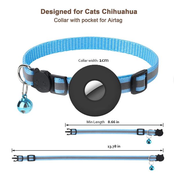 Bencacawinstyle Cat Breakaway Collar with GPS Tracker Holder, Your Feline's Ultimate Companion - Image 10