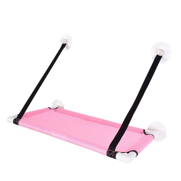 Creative Cat Clim e Suction Cup Cat Hammock Cat Window Stand Sandwich Net Window Sill Pet Bed 60X34cm - Image 6