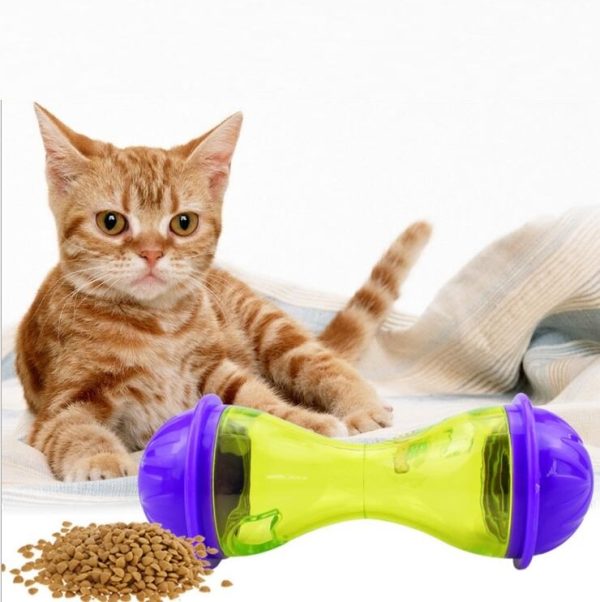 Cat Dog Plaything Portable Treat Dispensing Toy Indoor, Puppy Toy for Pet's Diet Control Fun - Image 6
