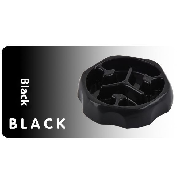 Round Shape Slow Feeding Pet Bowl, Anti-Gulping Dog & Cat Food Dish - Image 3