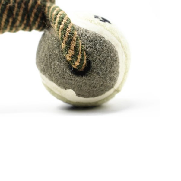 Cotton Rope Dog Toy Dumbbell Shape – Durable Knot Chew Toy for Dogs, Bite-Resistant Teeth Cleaner, Interactive Pet Toy for Small to Large Breeds - Image 2