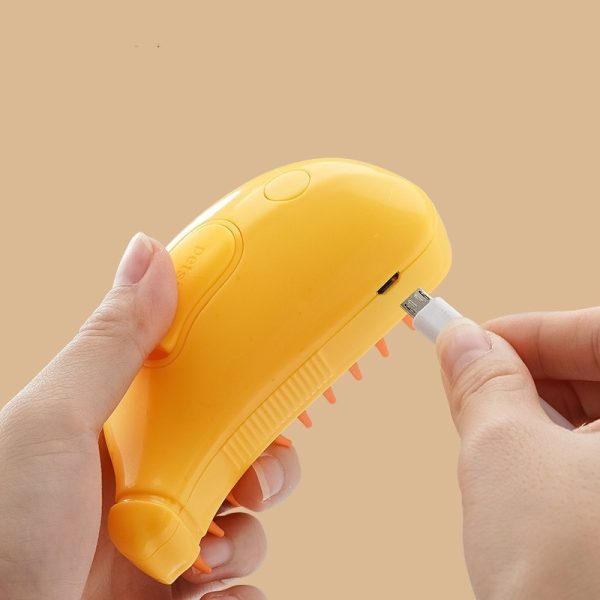 Cat Brush, Grooming Comb, Self Cleaning Cat Slicker Brushes for Shedding, One Click to Clean - Image 8