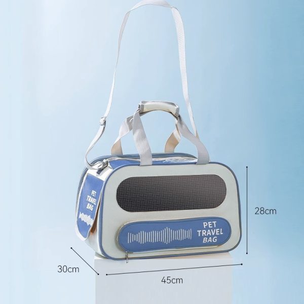 Pet Carrier Bag Soft Sided Collapsible Portable PET Travel Carrier Bag Pet Carrier for Dogs Cats Airline Approved Carrier Soft Sided, (Green) - Image 10