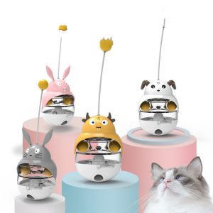 Pet Food Dispenser Ball, Funny Cat Cup Toy, Cat Food Treat Toy, Pets Slow Feeder Cat Food Ball