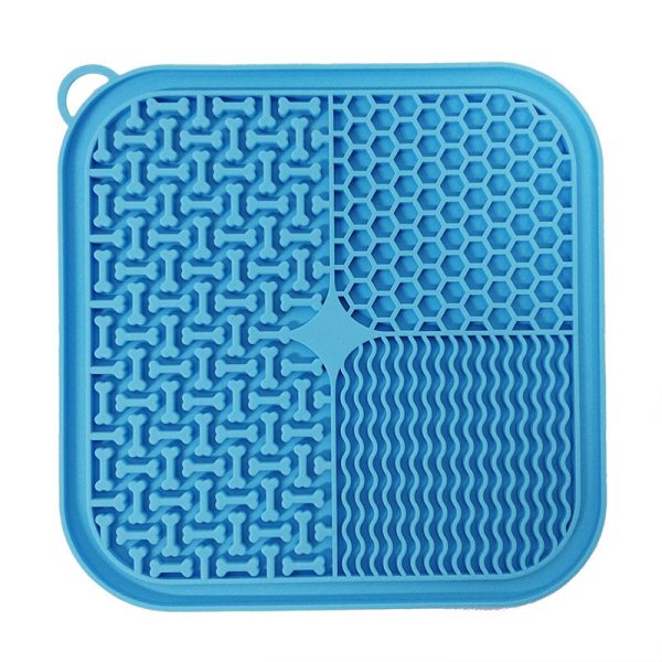 Slow Feeder Lick Mat for Dog & Cat, Food-Grade Silicone, 48 Suction Cups, Dishwasher Safe, Anxiety Relief - Image 9
