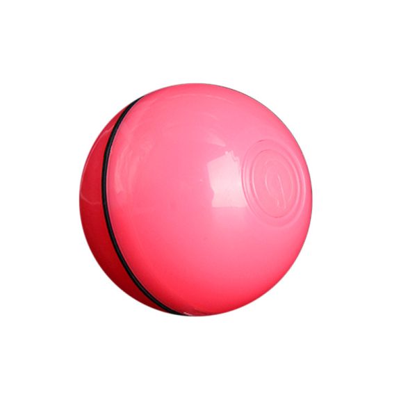 Interactive Cat Toys Ball with Colorful LED Light,USB Rechargeable Wicked Ball Cat Ball with Catnip,Automatic Spinning Smart Cat Ball Toy Pet Exercise Chaser Toy with Bell - Image 5
