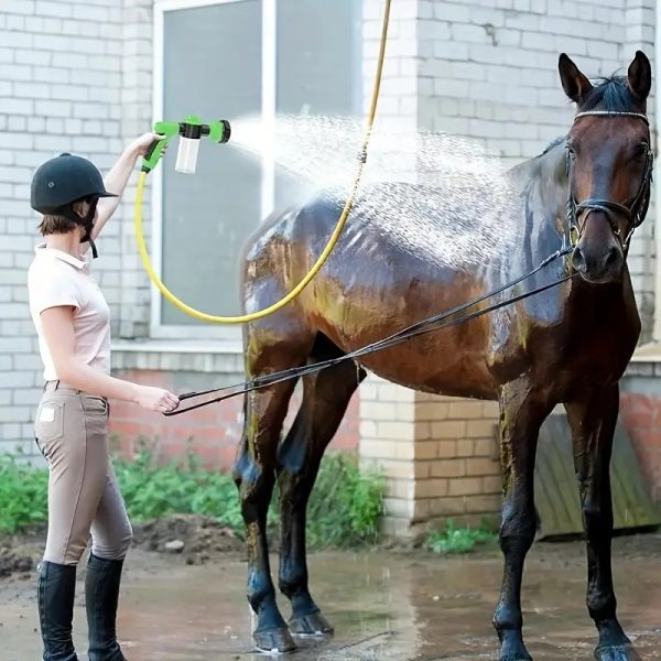 Soap Dispensing Pet Wash Sprayer Nozzle and NASTY CRITTER! by Girl With The Dogs - Everyday Deep Cleaning Dog Shampo 16 oz - Image 4
