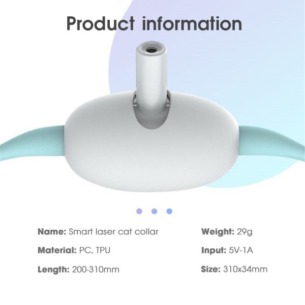 Teaser Cat Collar Pet Exercise Toys for Small, Medium and Large Cats Working, Pet Supplies, Cat Supplies, Collars and, Tags - Image 4