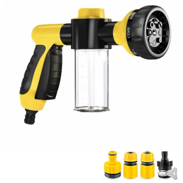 Soap Dispensing Pet Wash Sprayer Nozzle and NASTY CRITTER! by Girl With The Dogs - Everyday Deep Cleaning Dog Shampo 16 oz - Image 5