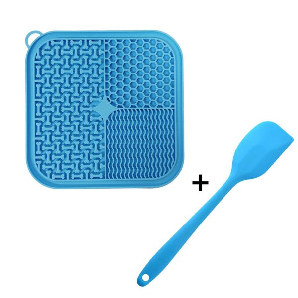 Slow Feeder Lick Mat for Dog & Cat, Food-Grade Silicone, 48 Suction Cups, Dishwasher Safe, Anxiety Relief - Image 5