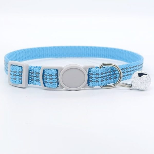 Nylon Cat Collar Comfortable Breathable, Adjustable Monochrome Pet Collar for Cats, Lightweight and, Durable - Image 5