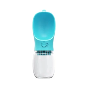Leakage-Proof Dog Water Bottle, Portable Bottle for Small Medium Large Dogs, Water Bottle & Bowl for Outdoor