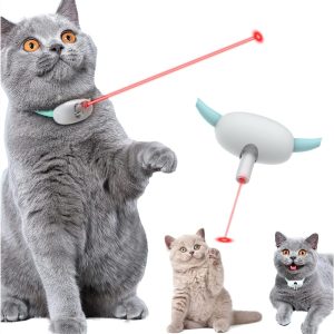 Teaser Cat Collar Pet Exercise Toys for Small, Medium and Large Cats Working, Pet Supplies, Cat Supplies, Collars and, Tags