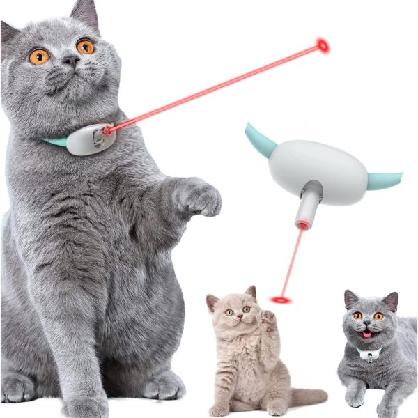 Teaser Cat Collar Pet Exercise Toys for Small, Medium and Large Cats Working, Pet Supplies, Cat Supplies, Collars and, Tags