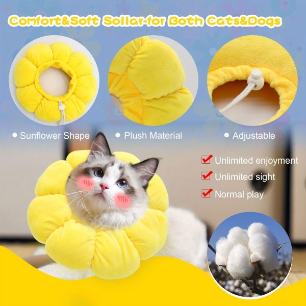 GAPZER Cat Cone Collar, Neck Cone to Stop Licking, Surgery Recovery Collar for Kittens Cats - Image 10