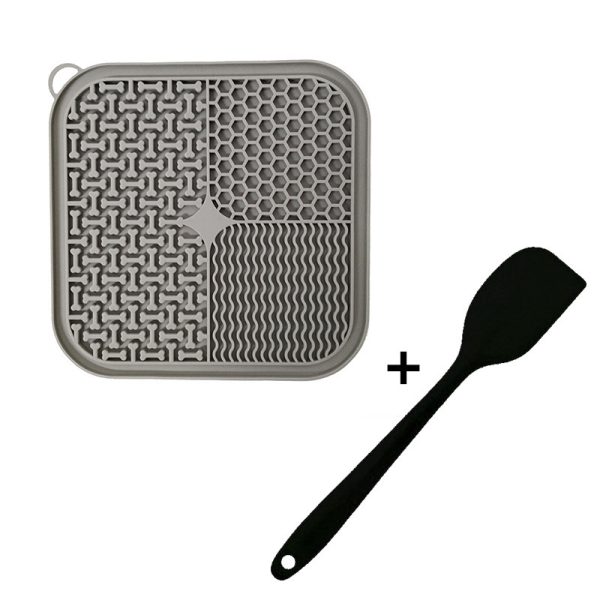 Slow Feeder Lick Mat for Dog & Cat, Food-Grade Silicone, 48 Suction Cups, Dishwasher Safe, Anxiety Relief - Image 8
