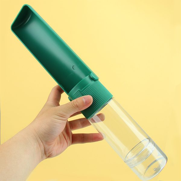 Dog Water Bottle, Pet Outdoor Walking Travelling Drinking Cup, Leak Proof Portable Puppy Water Dispenser with Drinking Feeder for Puppy for Pets Outdoor Walking, Hiking, Travelling - Image 4