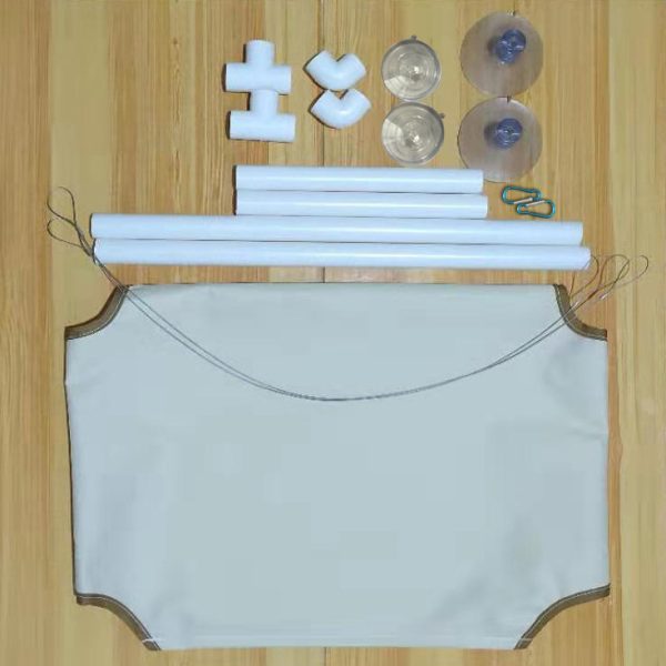 Cat Hammock Nest Hanging Bed for Window | PVC Mesh Cloth, Steel Wire Rope, Suction Cup | Small Pet Nest Holds up to 17.5kg - Image 5