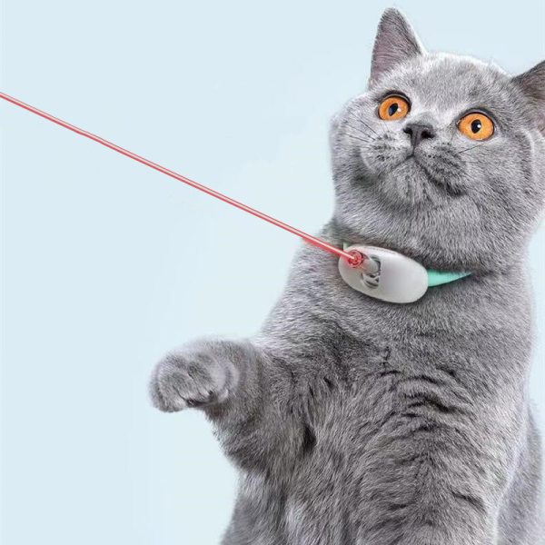 Teaser Cat Collar Pet Exercise Toys for Small, Medium and Large Cats Working, Pet Supplies, Cat Supplies, Collars and, Tags - Image 8