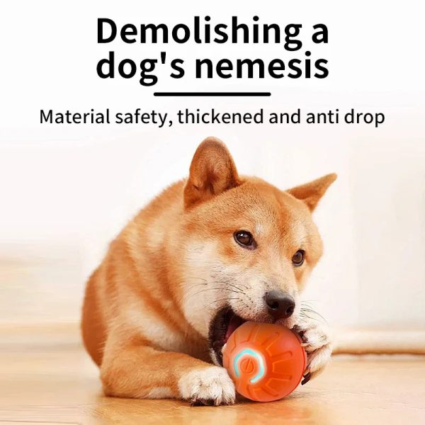 Interactive Dog Toy, Dog Ball Thrower Launcher, Durable Motion Activated Automatic Rolling Ball Toys for Puppy Dogs - Image 8