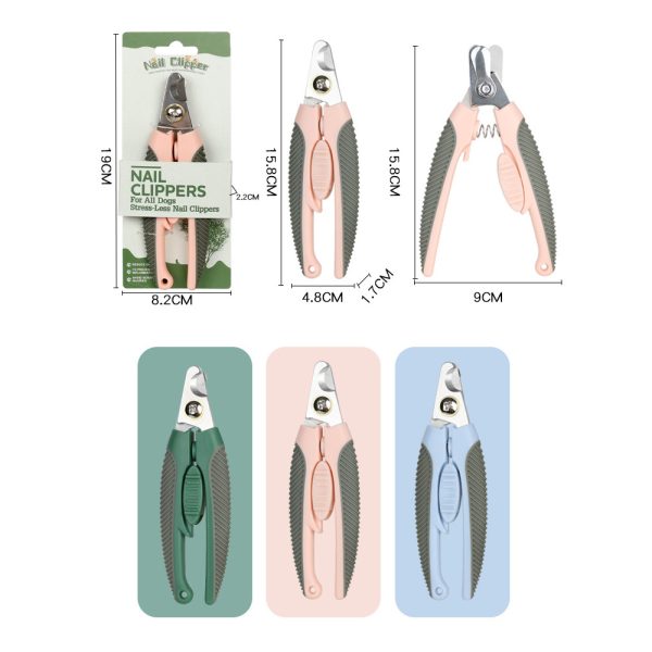 Pet Grooming Tool Kit including 3 in 1 Professional Shedding Brush & Nail Clippers with Storage Bag for All Breeds and Sizes of Dogs and Cats, Pink, Promotes Healthy Skin and Claws - Image 5