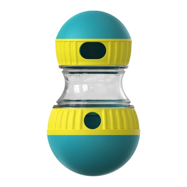 COSOWO Dog Treat Dispensing Toys, Pet Puzzle Toy Treat Ball Dog Treat Dispenser Toy Ball Interactive Cat Adjustable Food Dispensing for Mental Enrichment - Image 7