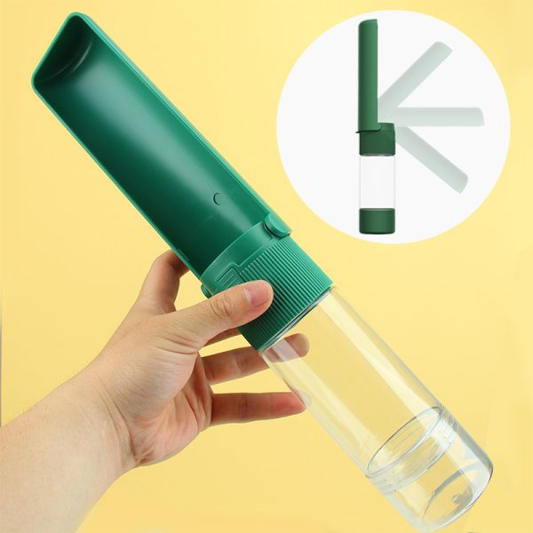 Dog Water Bottle, Pet Outdoor Walking Travelling Drinking Cup, Leak Proof Portable Puppy Water Dispenser with Drinking Feeder for Puppy for Pets Outdoor Walking, Hiking, Travelling - Image 5