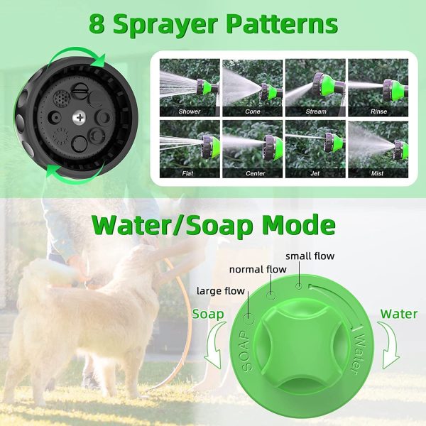 Soap Dispensing Pet Wash Sprayer Nozzle and NASTY CRITTER! by Girl With The Dogs - Everyday Deep Cleaning Dog Shampo 16 oz - Image 6
