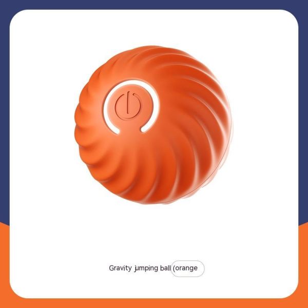 Interactive Dog Toys Dog Ball, Durable Active Rolling Ball Wicked Ball, USB Rechargeable,Automatic Moving Bouncing Rotating Ball for Puppy, Small, Medium Dogs, Pets/Cats - Image 3