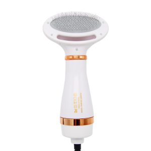 Pet Dog Dryer 2 in 1 Quiet Dog Hair Dryers and Comb Brush Grooming Kitten, One-Button Hair Removal Cat Hair Comb Puppy Fur Blower for Most Cats and Dogs