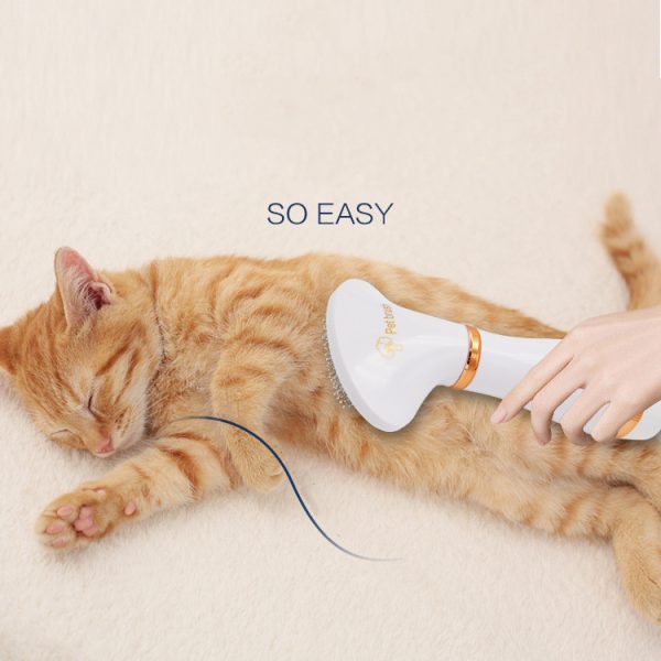 Pet Dog Dryer 2 in 1 Quiet Dog Hair Dryers and Comb Brush Grooming Kitten, One-Button Hair Removal Cat Hair Comb Puppy Fur Blower for Most Cats and Dogs - Image 3