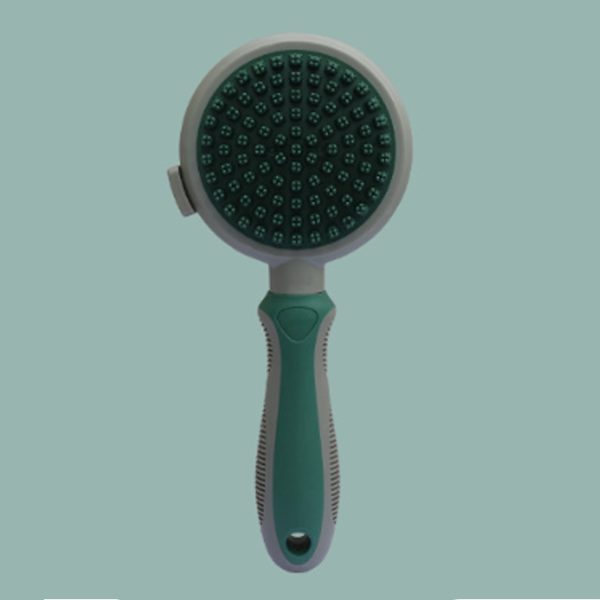 deusknoy 2 in 1 Double Side Cat Brushes for Indoor Cats Shedding Cat Grooming Supplies Cat Comb with Release Button Pet Supplies Flea Comb Slicker Brush for Dogs Hair Removal Massage - Image 7