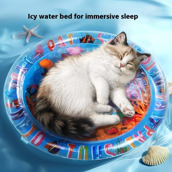 Water Mat, Oceanic Adventure Inflatable Water Mat, Infant Sensory Development Playmat, Easy Setup Baby Mat, Leak-Proof Fun Inflatable Water Mat for Toddler - Image 8