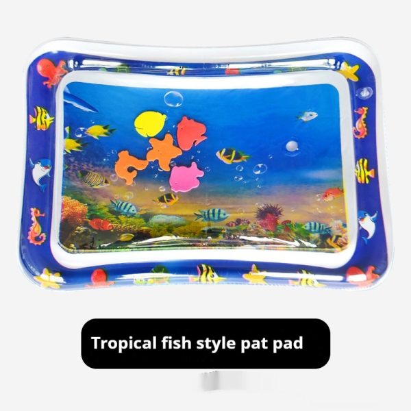 Cat Cooling Pad, Portable Water-Filled for Dogs and Cats, Easy to Clean, Suitable for All Types of Pets, Keep Your Pets Cool in The Summer (Ocean Blue) (One Size) - Image 3