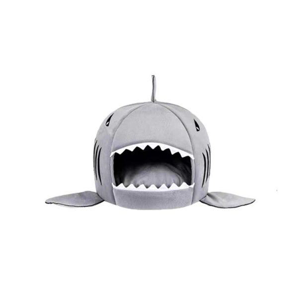 Cat BedShark Shape Pet Puppy Sleepping Bed Warm Kennel Suitable for Beds for Indoor Cats Small Dog Bed Washable - Image 5
