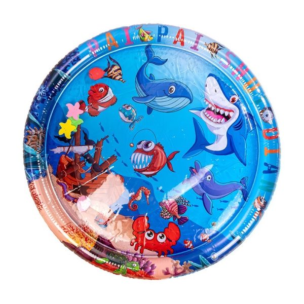 Water Mat, Oceanic Adventure Inflatable Water Mat, Infant Sensory Development Playmat, Easy Setup Baby Mat, Leak-Proof Fun Inflatable Water Mat for Toddler - Image 9