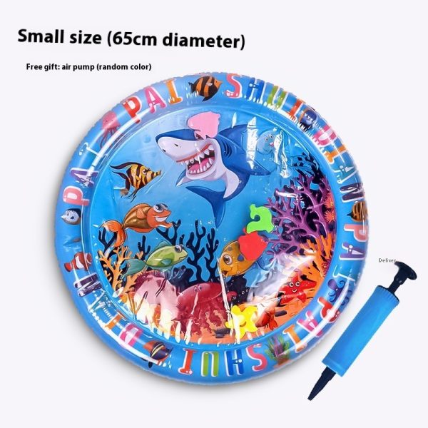 Water Mat, Oceanic Adventure Inflatable Water Mat, Infant Sensory Development Playmat, Easy Setup Baby Mat, Leak-Proof Fun Inflatable Water Mat for Toddler - Image 6