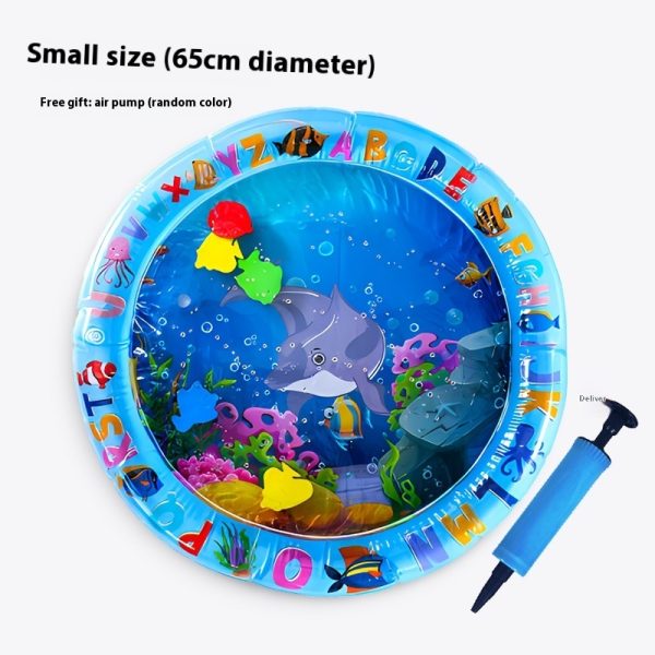 Water Mat, Oceanic Adventure Inflatable Water Mat, Infant Sensory Development Playmat, Easy Setup Baby Mat, Leak-Proof Fun Inflatable Water Mat for Toddler - Image 4