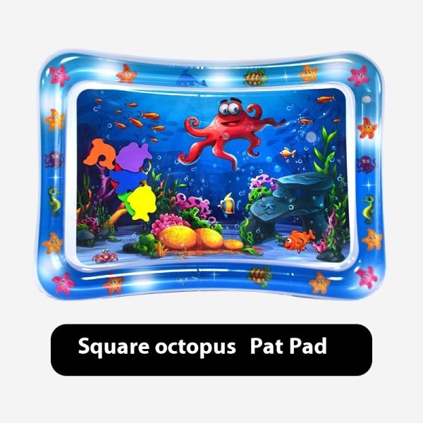 Kids Inflatable Mat - Pet Water Rug, Kids Sensory Playmat | Fun Sensor Water Playing Mat with Theme, Interactive Thickened Cool Comfortable Water Sensor Playmat for Pets Kids Babies, Octopus - Image 10