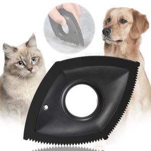 Pet Hair Remover and Reusable Lint Roller - Portable, Washable - Effective Dog and Cat Hair Remover for Couch, Carpet, Car Seat, Bed & Corner of Furniture, Perfect Pet Fur Removal Tool