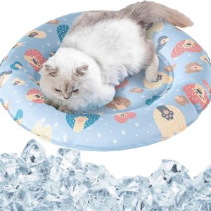 Cat Dog Pet Cooling Mat Cushion Pad, Soft Comfortable Summer Cooling Bed for Pets & Adults, Portable & Washable, Multiple Sizes
