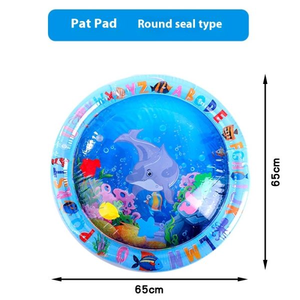 Kids Inflatable Mat - Pet Water Rug, Kids Sensory Playmat | Fun Sensor Water Playing Mat with Theme, Interactive Thickened Cool Comfortable Water Sensor Playmat for Pets Kids Babies, Octopus - Image 2