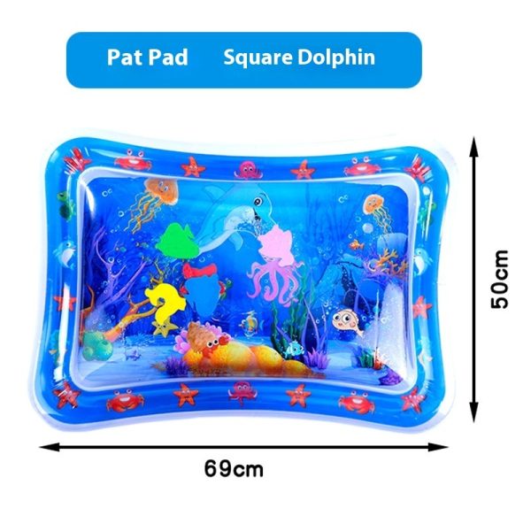 Kids Inflatable Mat - Pet Water Rug, Kids Sensory Playmat | Fun Sensor Water Playing Mat with Theme, Interactive Thickened Cool Comfortable Water Sensor Playmat for Pets Kids Babies, Octopus - Image 4