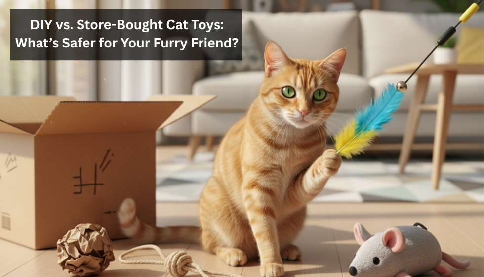 DIY vs. Store-Bought Cat Toys