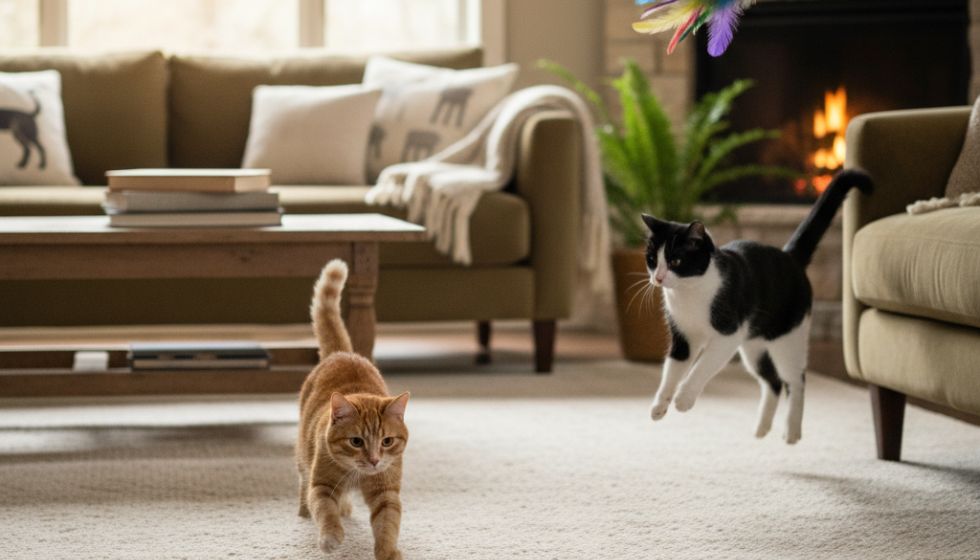 Laser Toys vs. Feather Toys