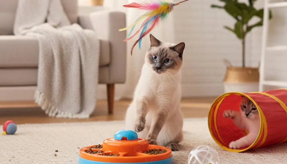 Best Toys for Siamese Cats