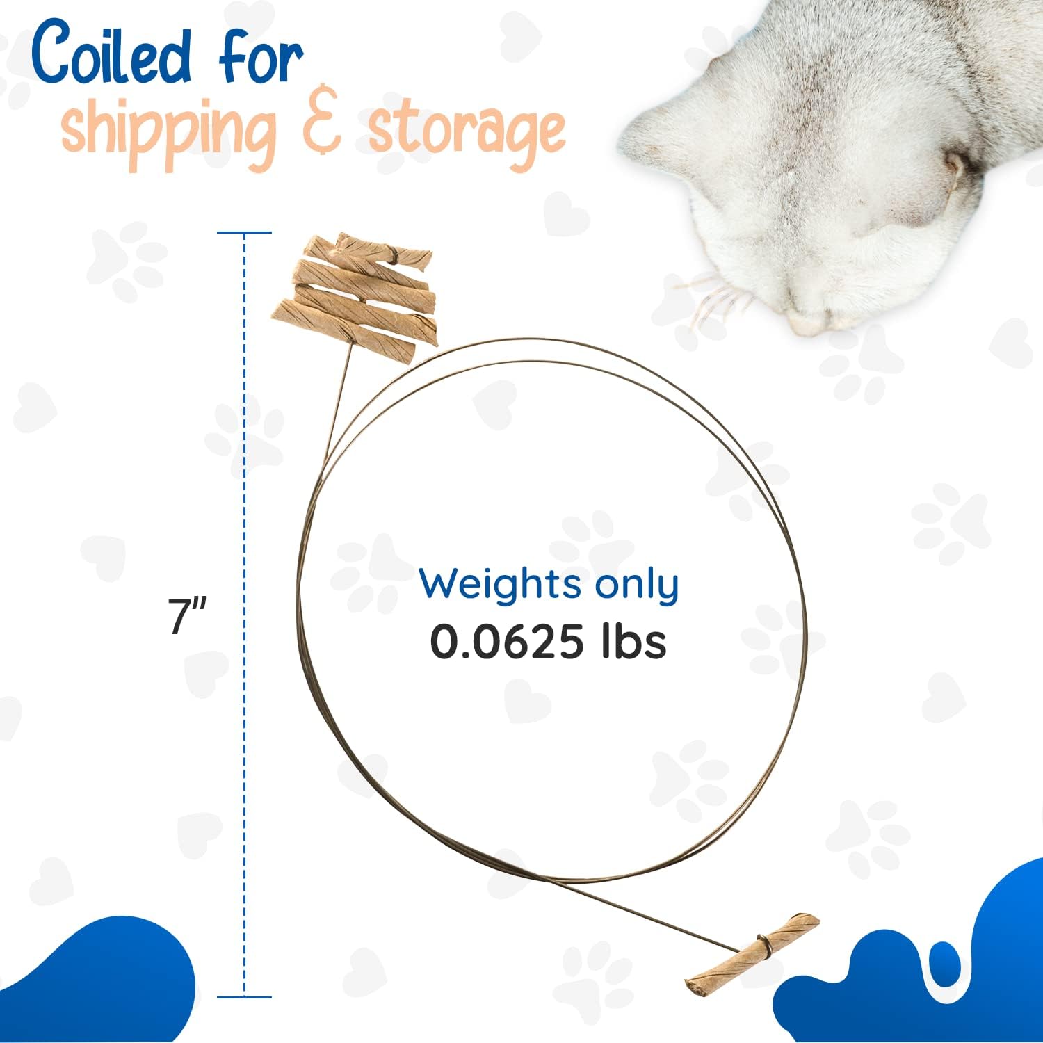 Cat Dancer Interactive Cat Toy Brown - Image 4
